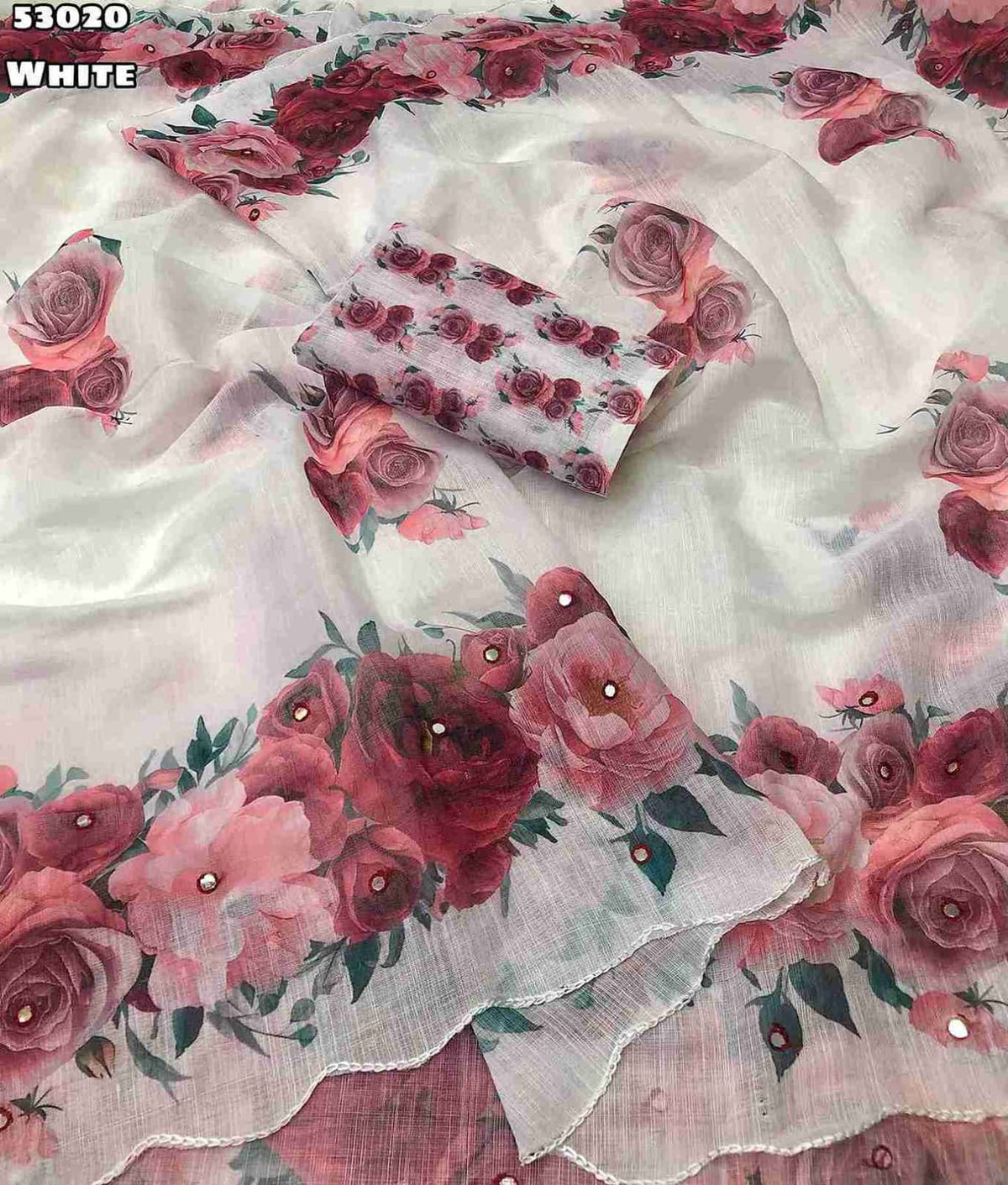 SOFT LENIN SAREE