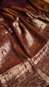 Viscose chinnon saree