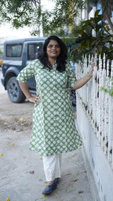 Kalamkari Cotton Kurti!