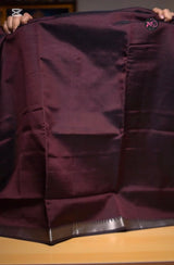 Mangalagiri Handlooms 50 × 50 Nizam pattu sarees with silver jaree border Pallu & blouse Running and paired extra digital printed blouse fabric