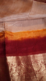 ---Prebook 25 days to ship------ Kanjivaram Bandhani Saree💖Fabric Cotton silkBlouseRunningAwesome Heavy Saree With Hand BandhejWork - Hand Bandhej