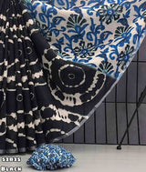 Fabric - Launching new Soft linen sibori digital print with silver zari borderBlouse - printed blouseShipping charges - 90 (all over india)Weight 510 Grams