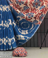 Fabric - Launching new Soft linen sibori digital print with silver zari borderBlouse - printed blouseShipping charges - 90 (all over india)Weight 510 Grams