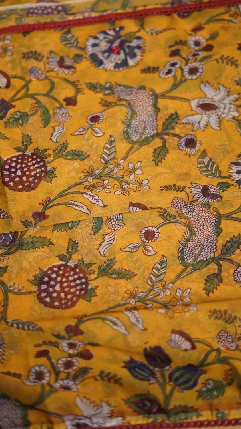 FAUX GEORGETTE SAREE - JO Collections