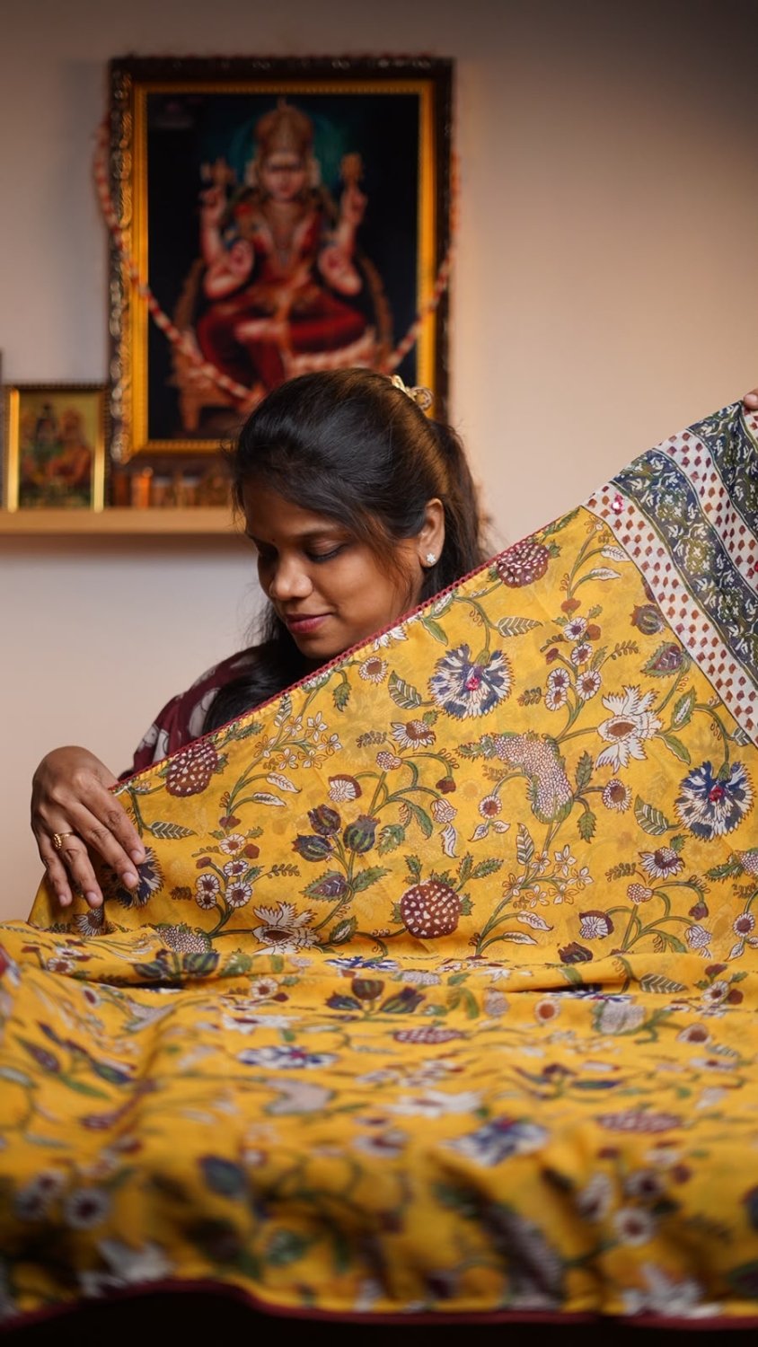 FAUX GEORGETTE SAREE - JO Collections