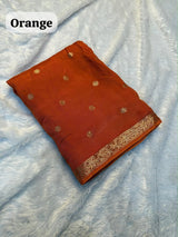 Viscose crepe silk sarees