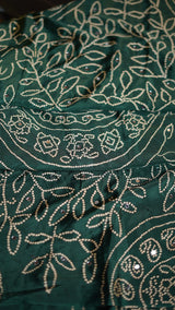 Arjakh Satin viscose silk sarees