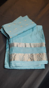 Viscose Mysore Crepe Silk Sarees