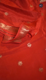 Viscose crepe silk sarees