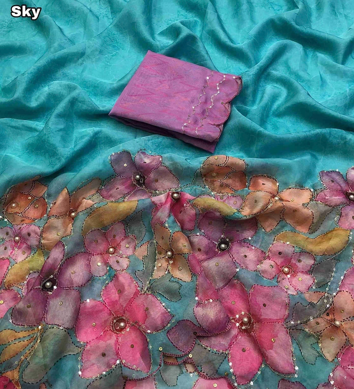 Tebby Organza Saree