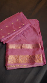 Viscose Mysore Crepe Silk Sarees