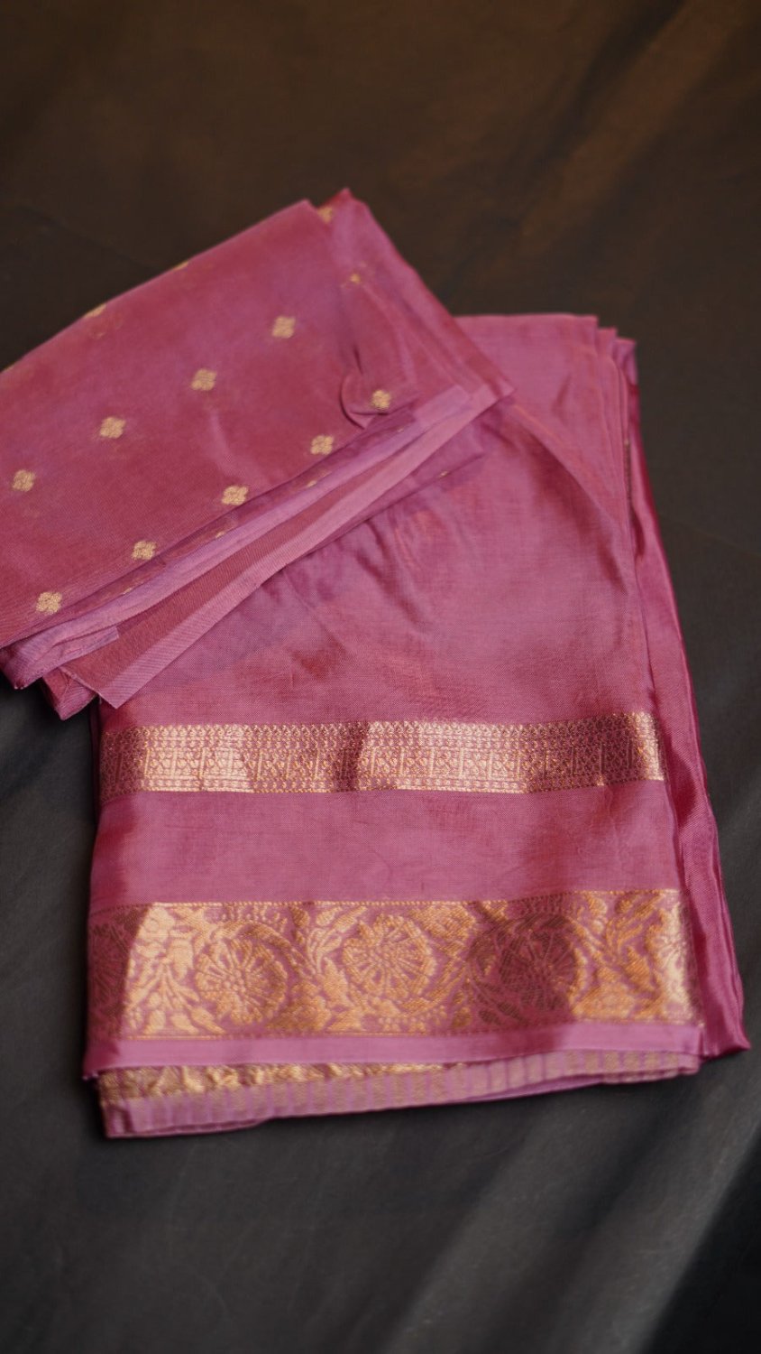 Viscose Mysore Crepe Silk Sarees - JO Collections