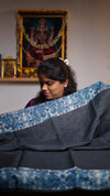 Soft linen digital saree