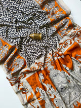 Lenin Sarees with beautiful prints