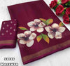 Soft Mul Cotton Floral Printed Sarees
