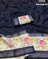 Tanjur Bentex Floral Print sarees
