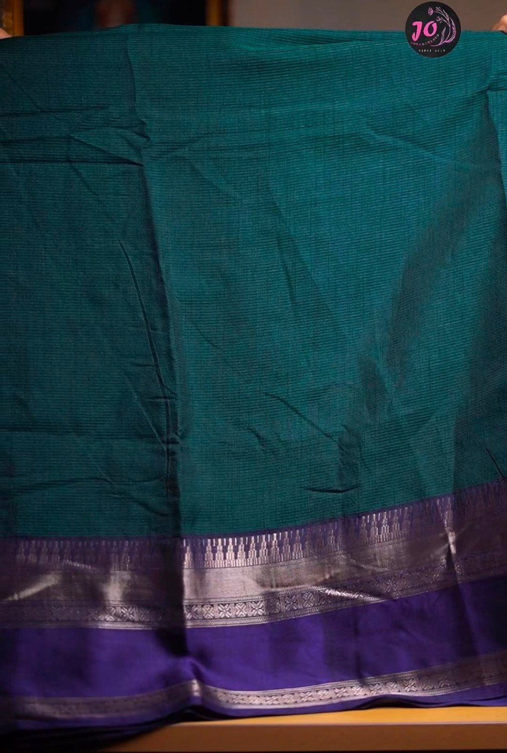 Fancy silksarees with contrast pallu and blouse
