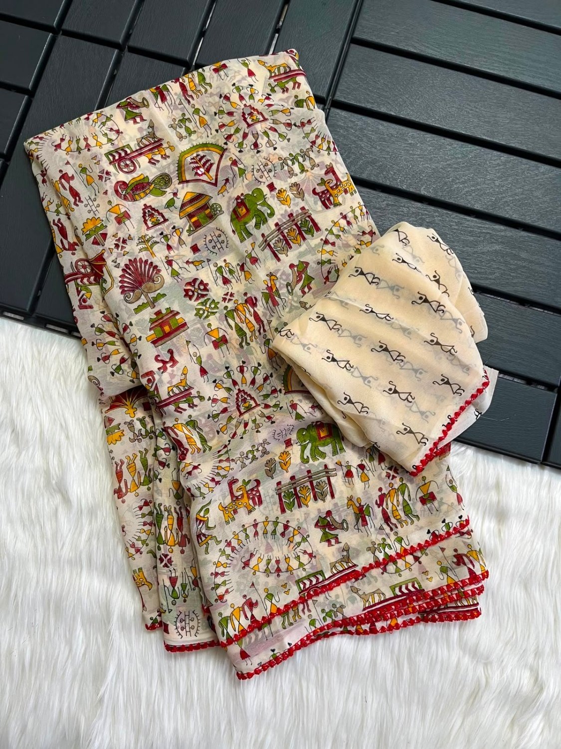 Note : Pre-bookings ---- 15 days to Ship ----- Fabric - Georgette