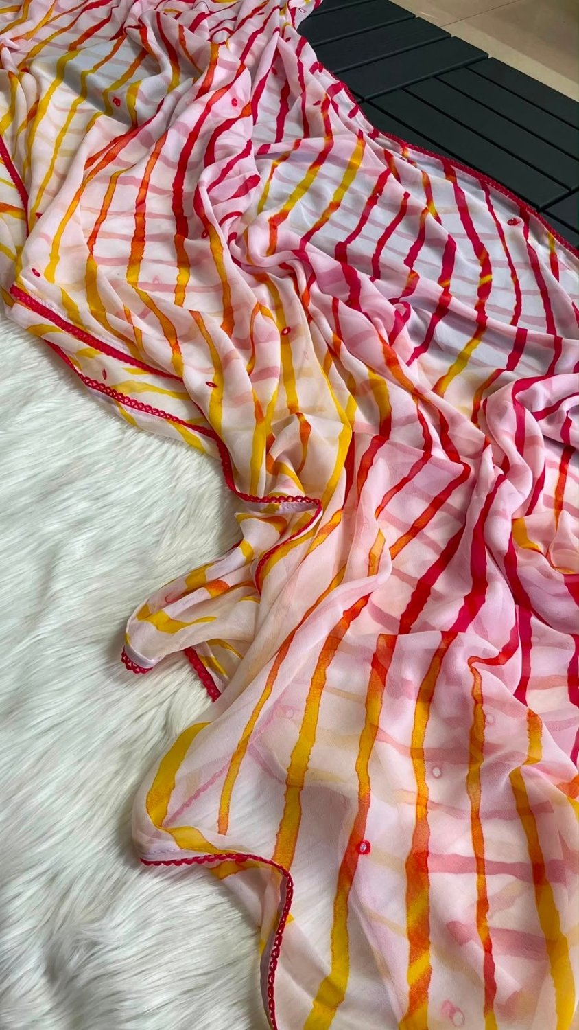 Note : Pre-bookings ---- 15 days to Ship ----- Fabric - Georgette