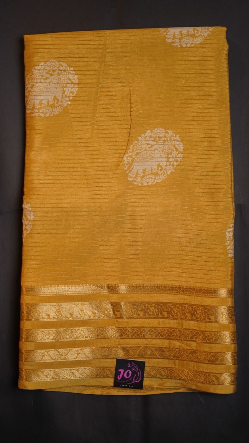 Mysore Crape , running pallu & Blouse