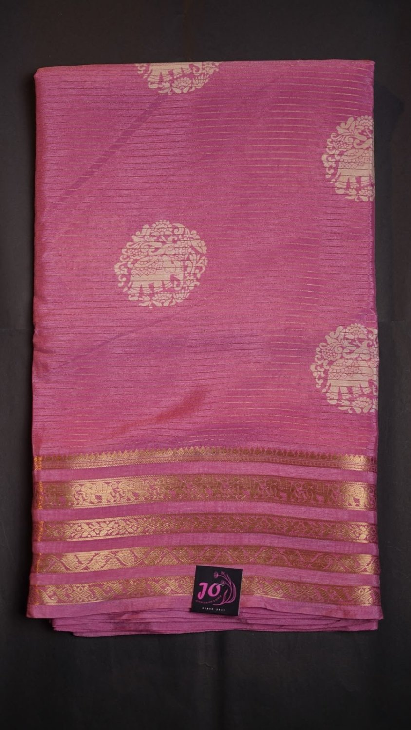 Mysore Crape , running pallu & Blouse