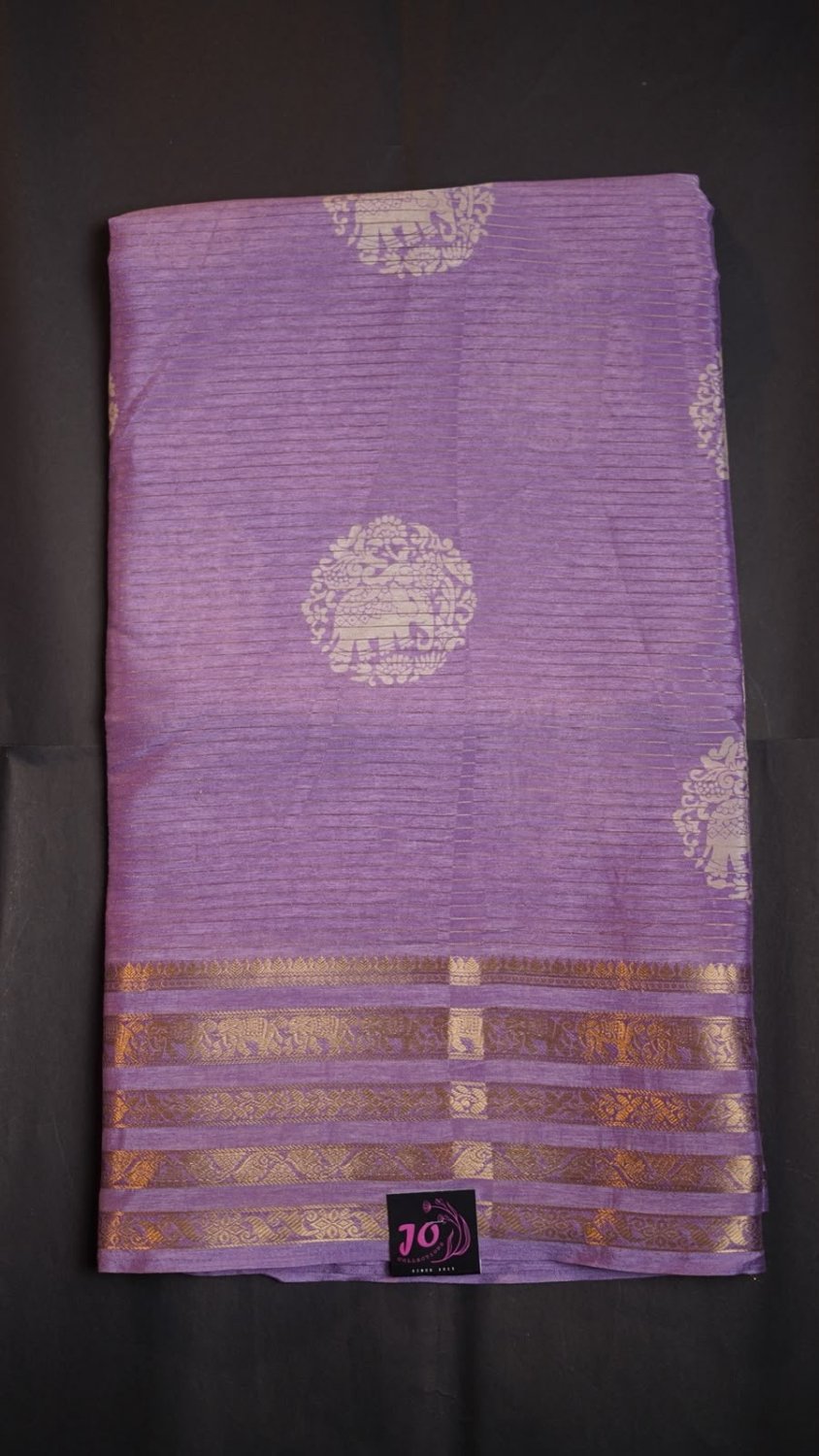 Mysore Crape , running pallu & Blouse
