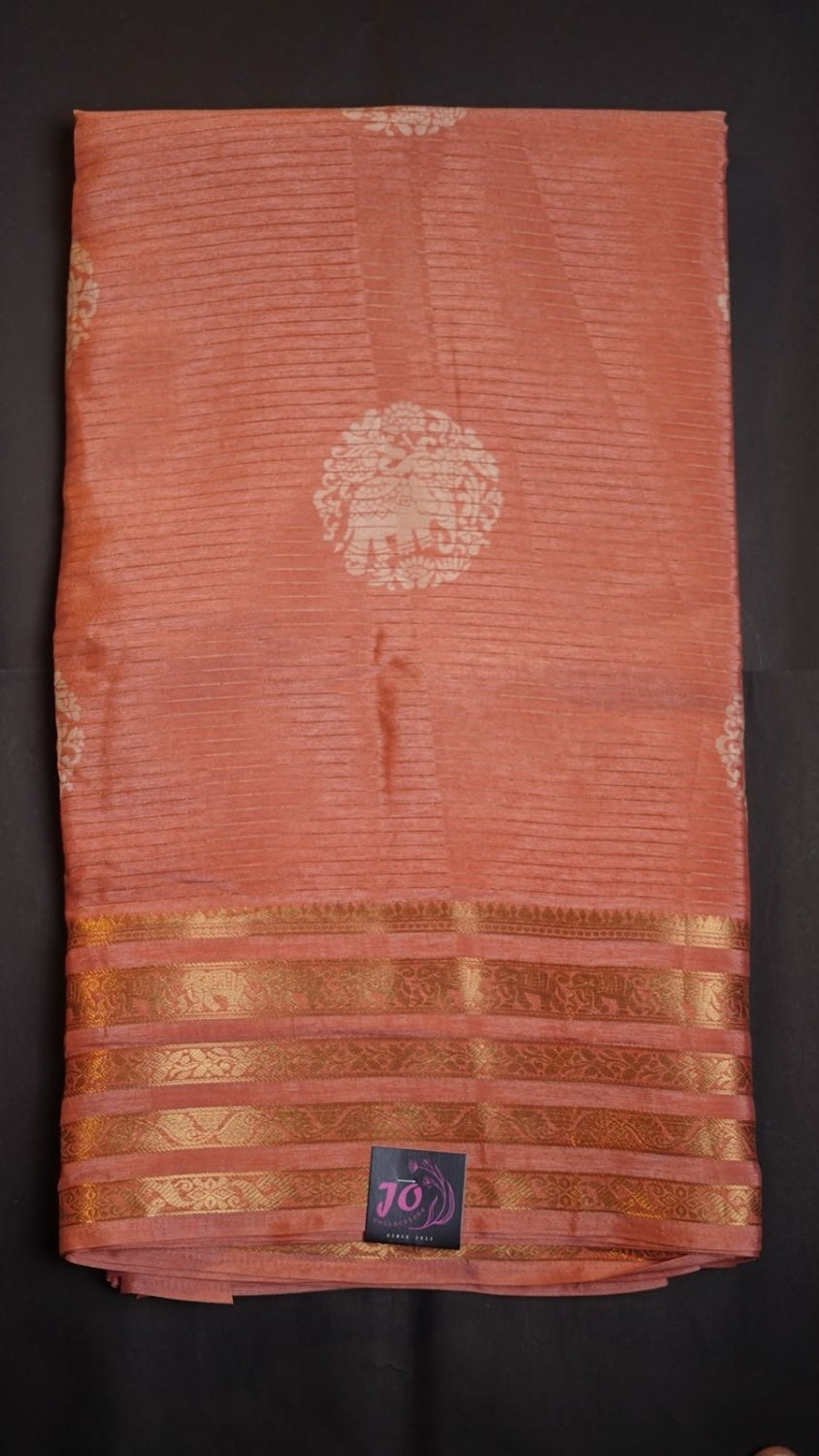 Mysore Crape , running pallu & Blouse