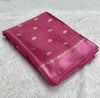 Viscose khadi silkPure soft Viscose Khadi silk fabric with satin border both side jacquard half flower figure design all over with running blouse Partywear trending saree Fabric is pure and too soft