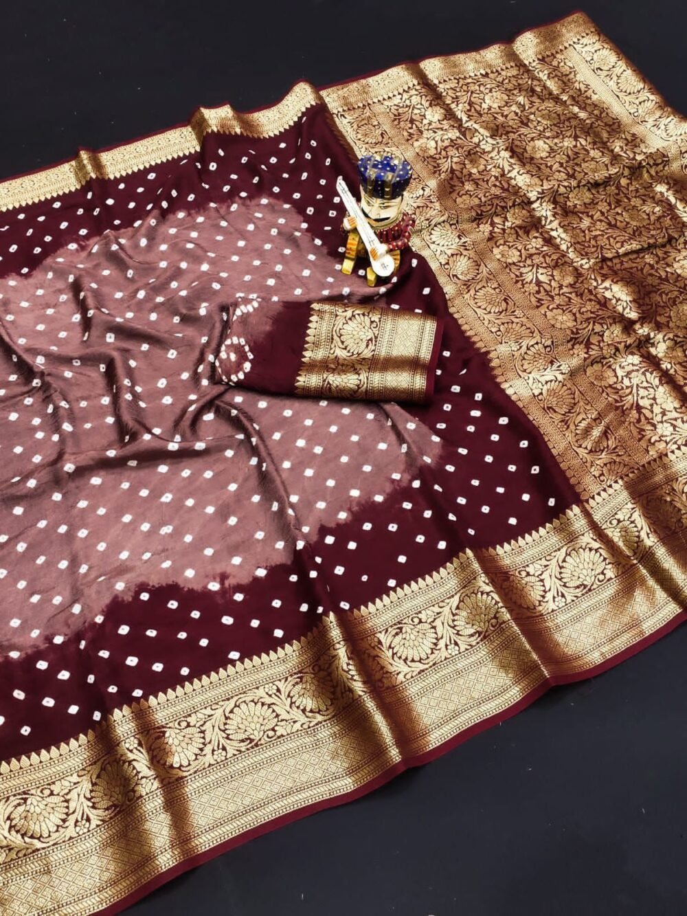 Cotton silk sarees with running blouse