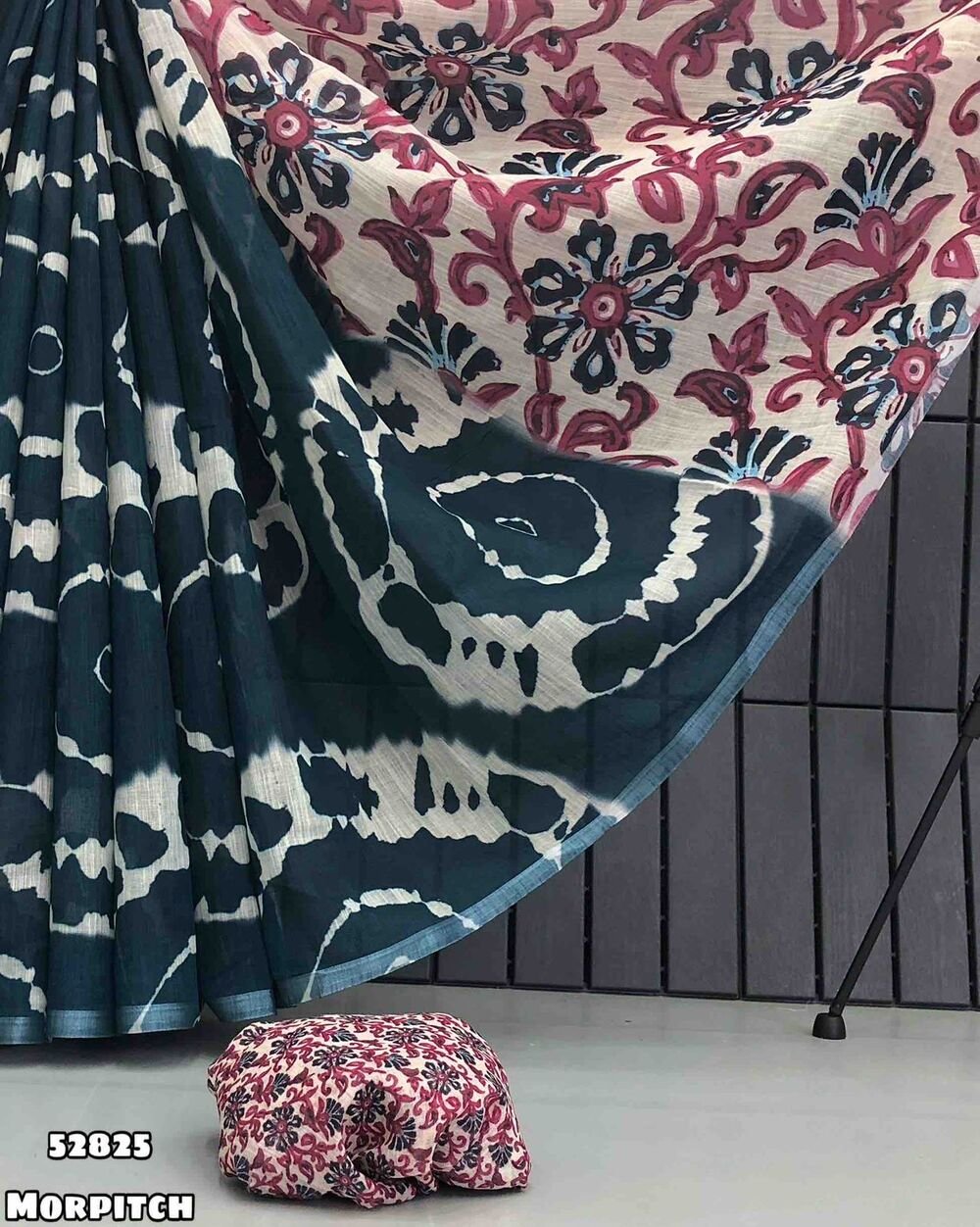 Fabric - Launching new Soft linen sibori digital print with silver zari border Blouse - printed blouse Shipping charges - 90 (all over india) Weight 510 Grams