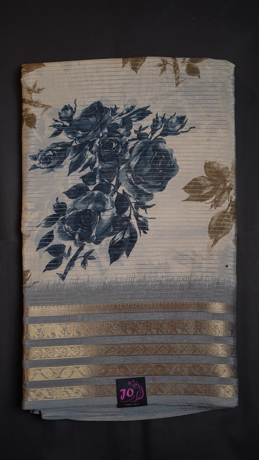 Mysore Crape , running pallu & Blouse